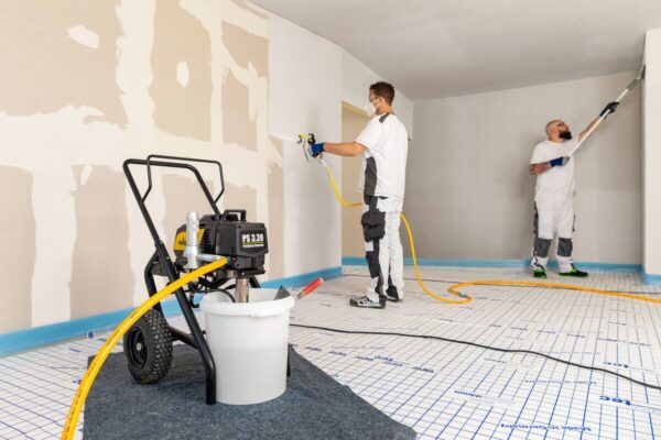 Wagner ProSpray 3.39 ProConnect Airless-maaliruisku seinän maalaus