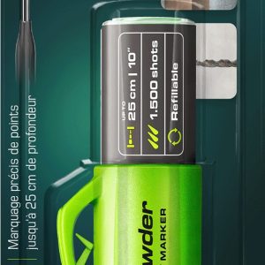 Suihkukynä – Pica-Marker Powder Kynä kuluttajapakkauksessa