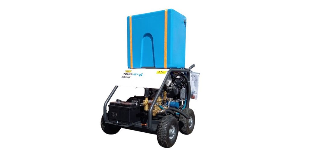 TehoJet B26280i – Bensiinikäyttöinen painepesuri (26 l/min - 280 bar)