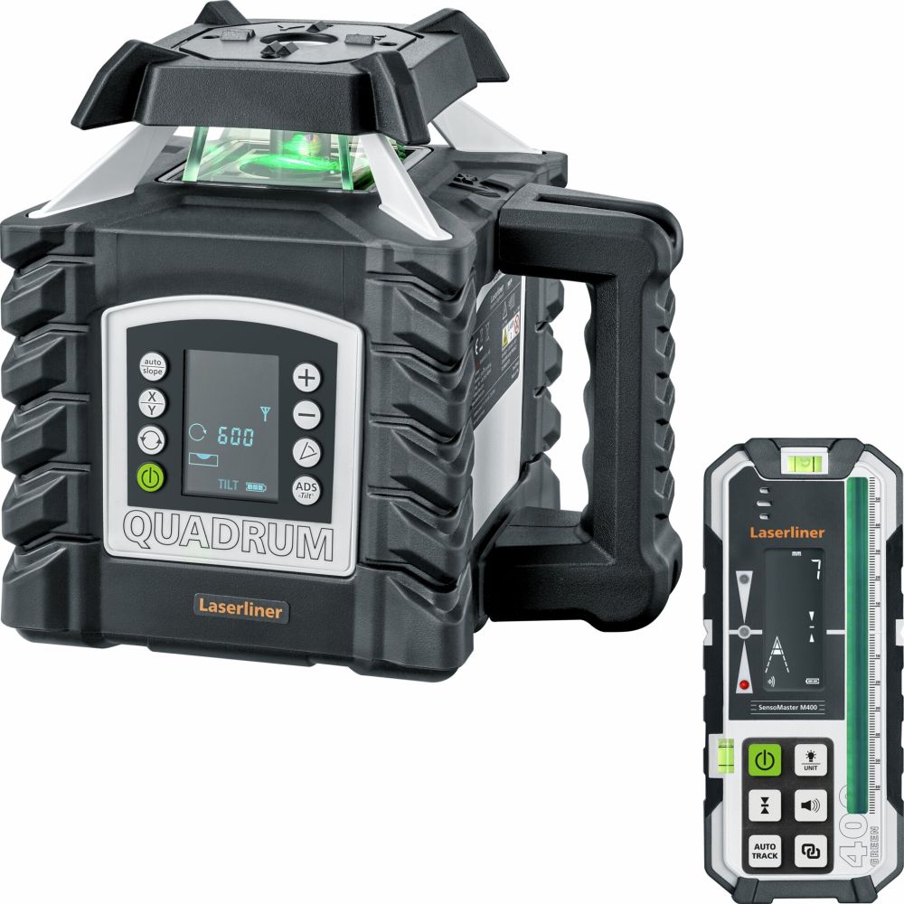 Vihreä tasolaser - Quadrum DigiPlus GT M400 S