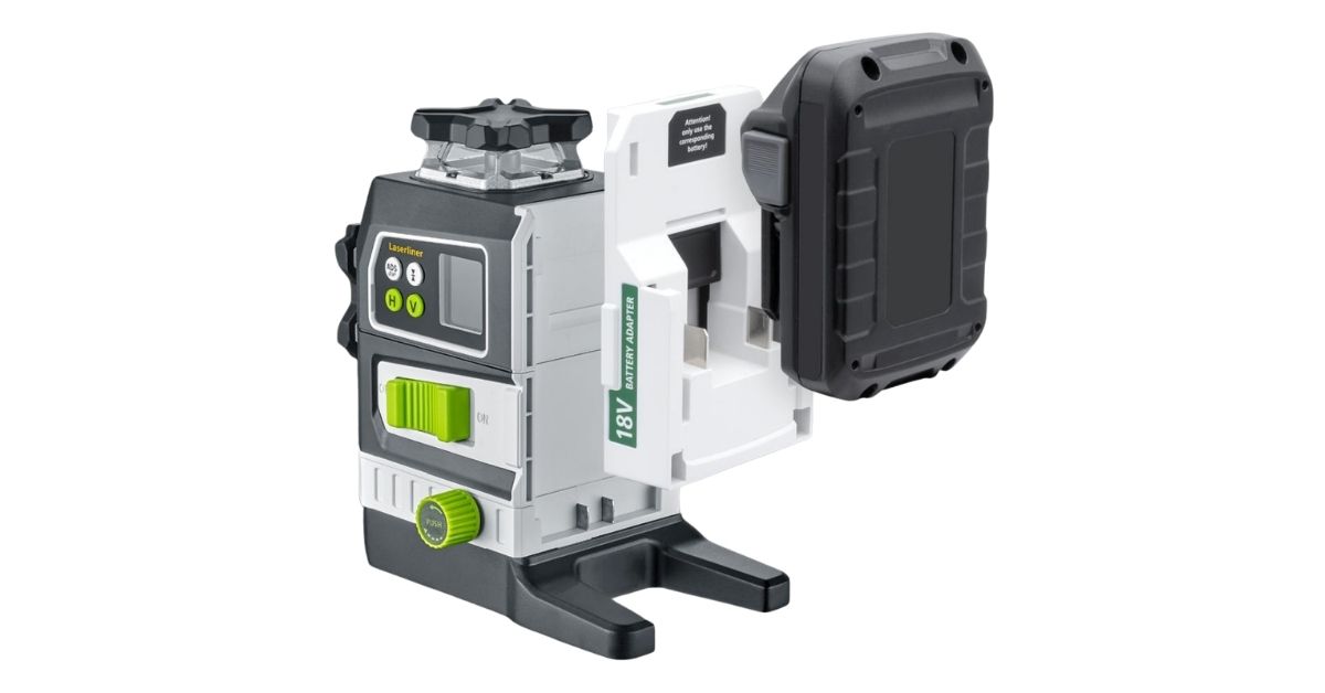 PowerPlane-Laser 3G Pro Multi 18V – Akkukäyttöinen linjalaser kaukosäätimellä