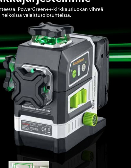 PowerPlane-Laser 3G Multi-18V